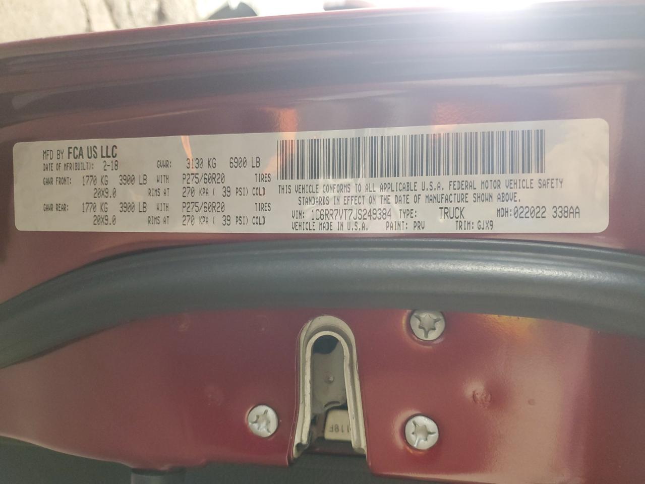 2018 RAM 1500 - Image 10