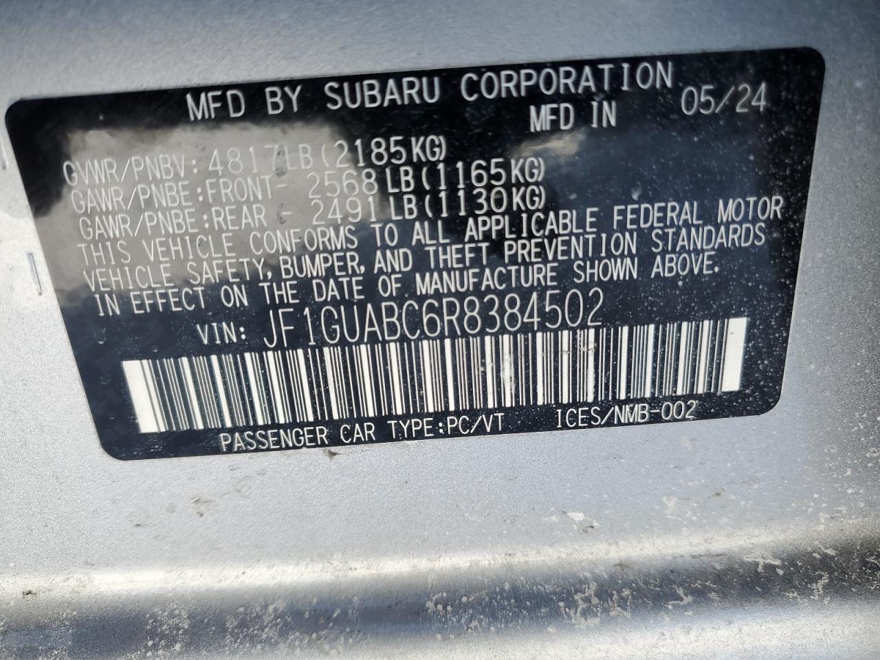 2024 Subaru Impreza - Image 12