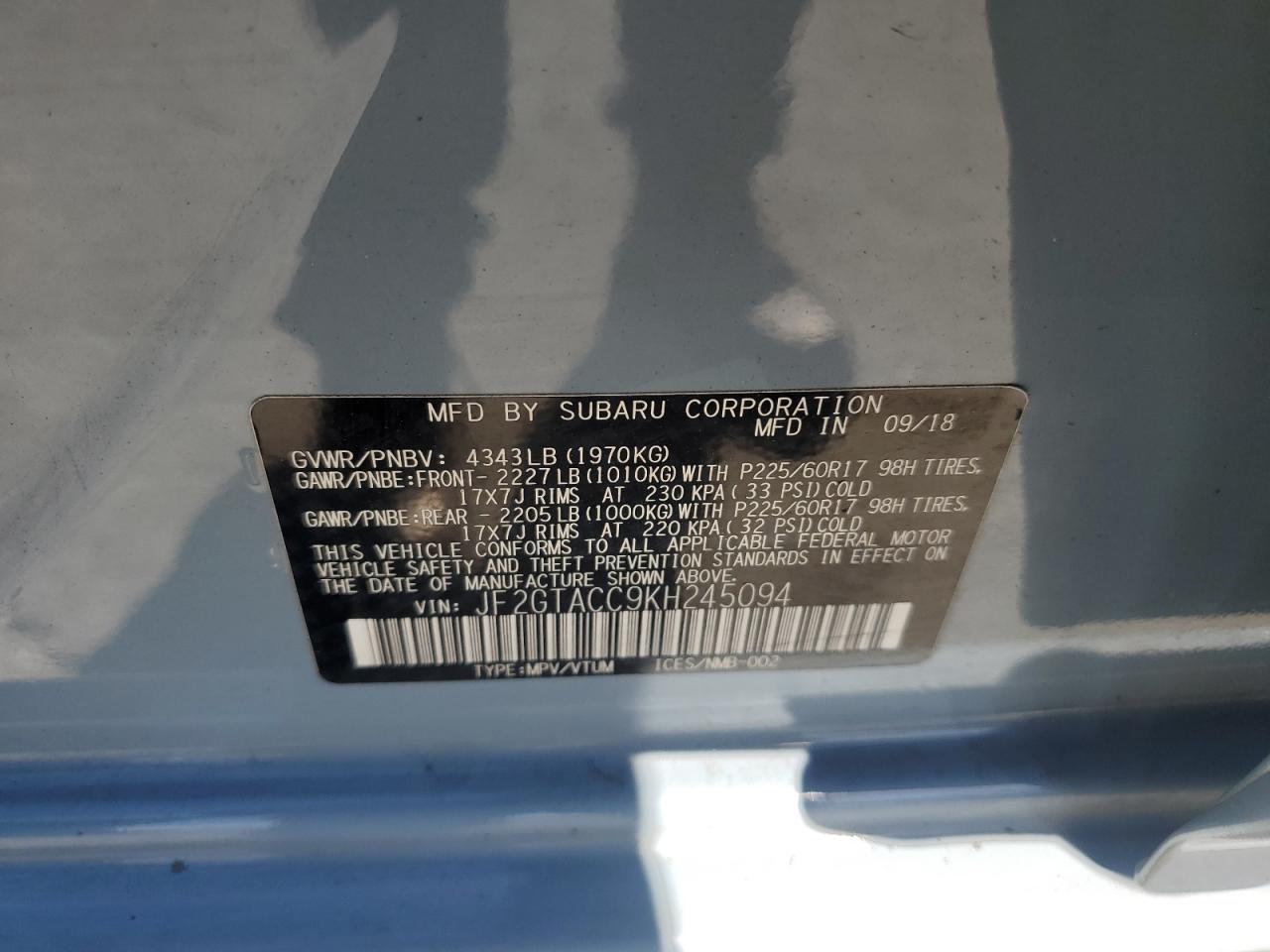 2019 Subaru XV - Image 13