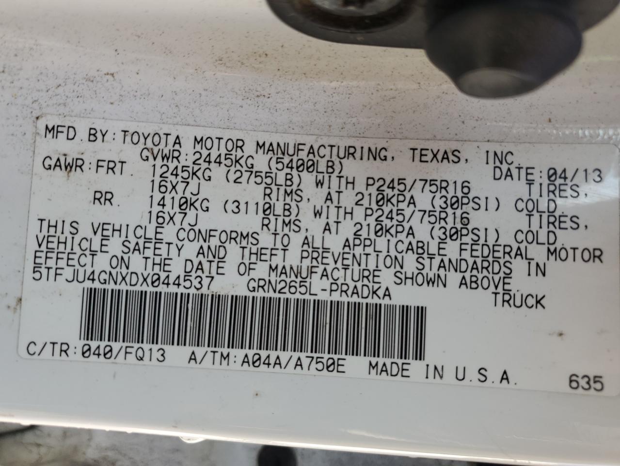2013 Toyota Tacoma - Image 12