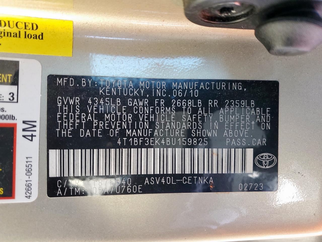 2011 Toyota Camry - Image 12