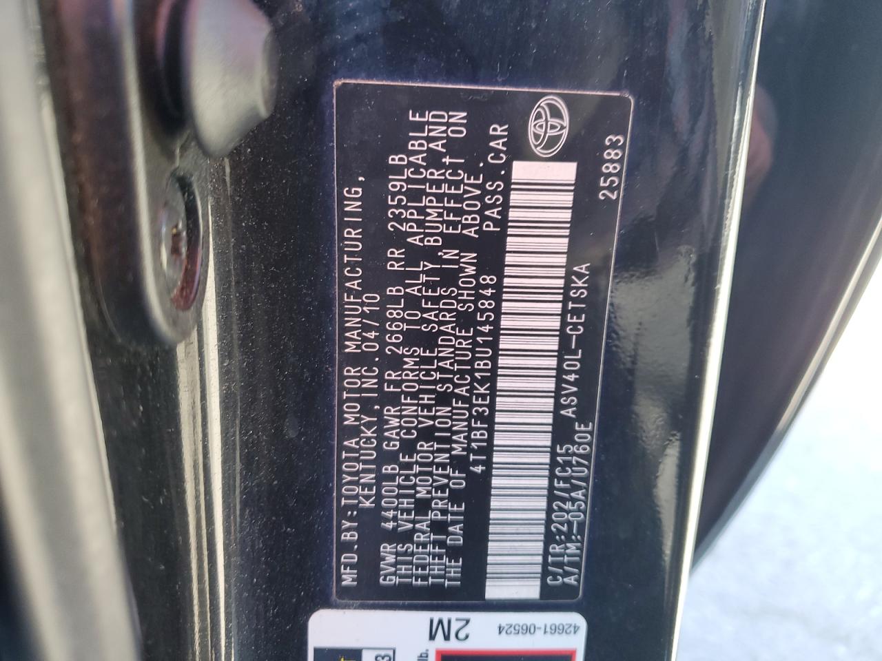 2011 Toyota Camry - Image 12