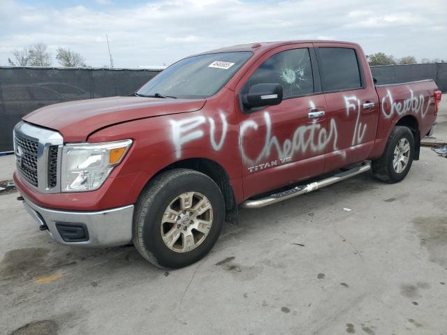  NISSAN TITAN 2018 Червоний