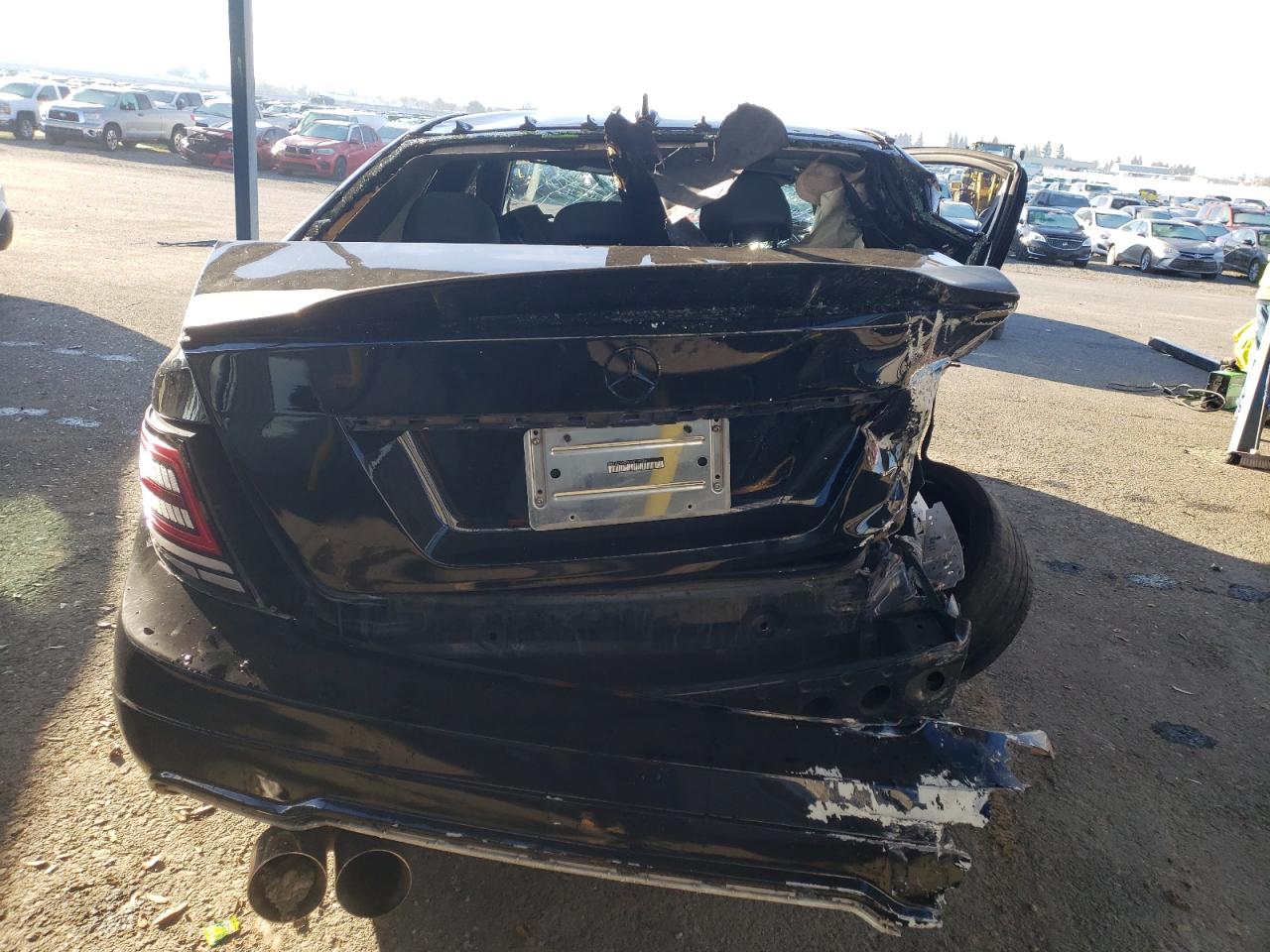 2012 Mercedes-Benz C 250 VIN: WDDGF4HB0CA619034 Lot: 44616565