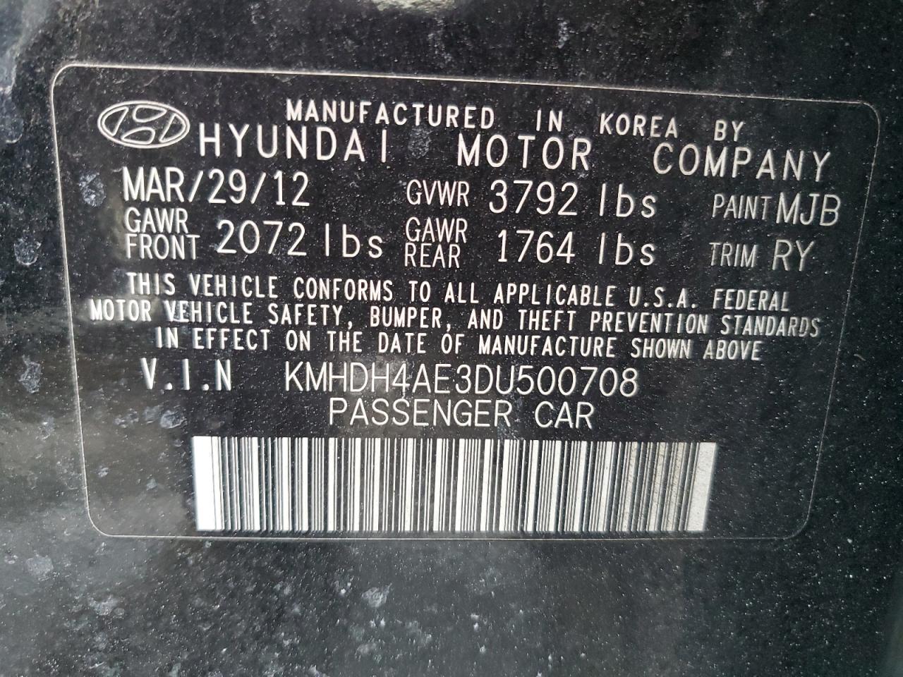 2013 Hyundai Elantra - Image 13