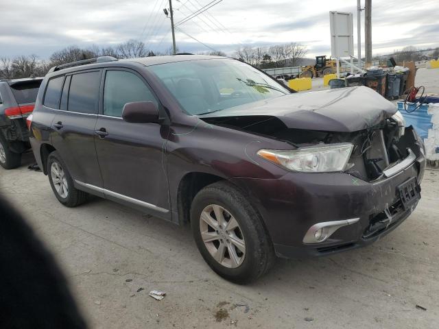  TOYOTA HIGHLANDER 2012 Burgundy