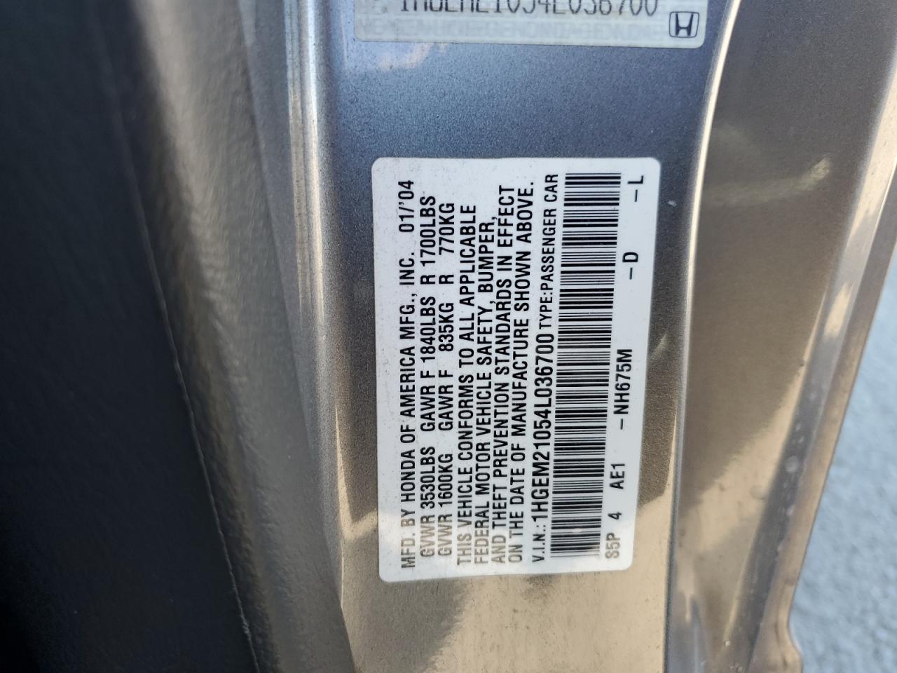 2004 Honda Civic - Image 12