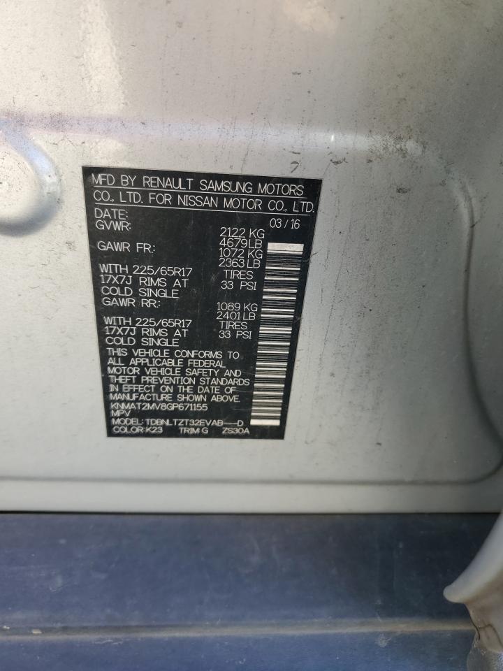 2016 Nissan Rogue - Image 12