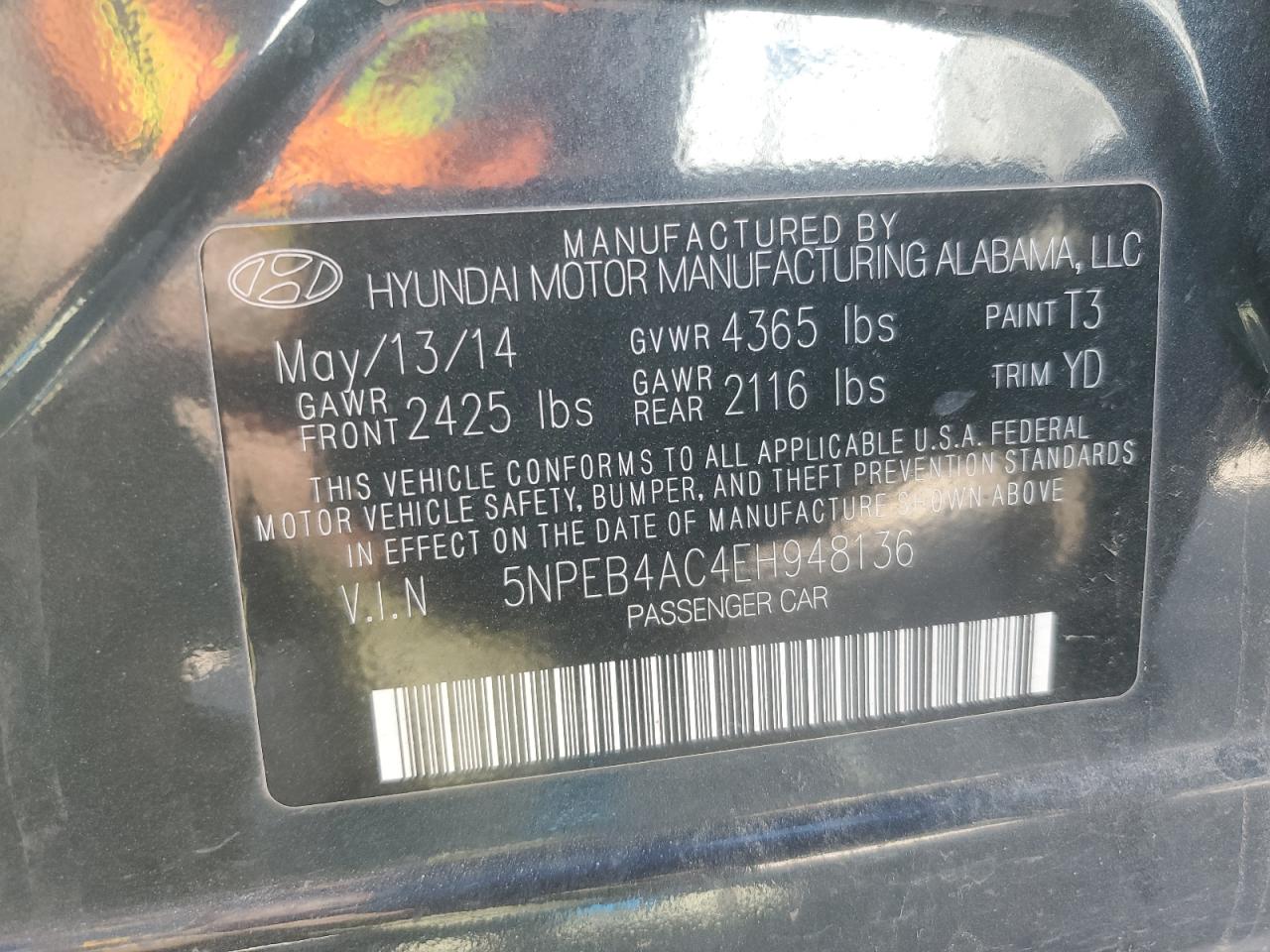 2014 Hyundai Sonata - Image 13