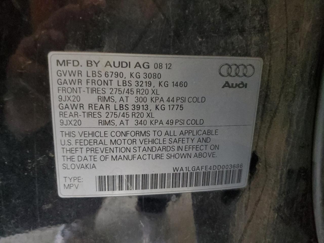 2013 Audi Q7 - Image 13