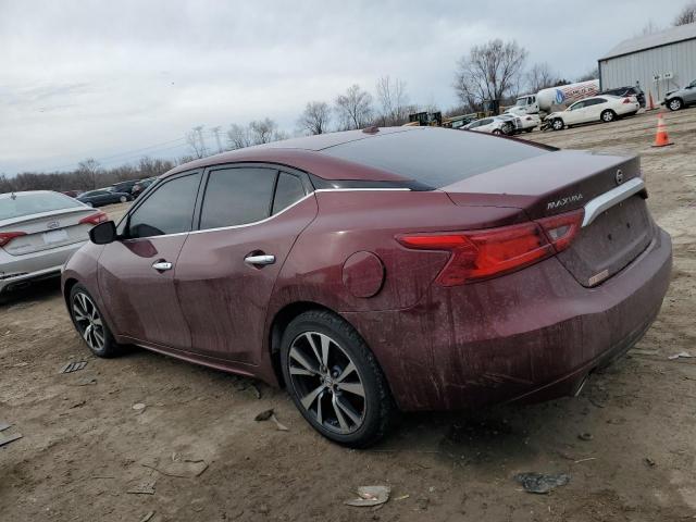  NISSAN MAXIMA 2017 Burgundy