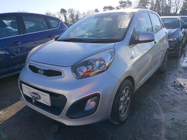 2011 KIA PICANTO 1 for sale at Copart WOLVERHAMPTON