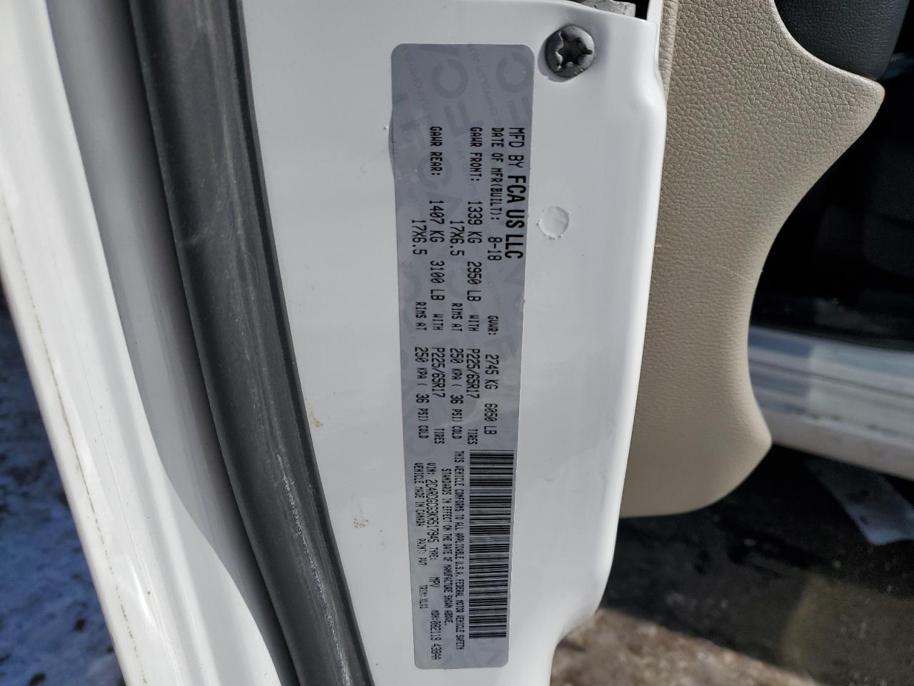 2019 Dodge Caravan - Image 13
