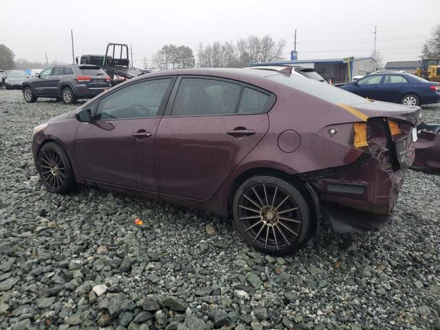  KIA FORTE 2017 Бургунди