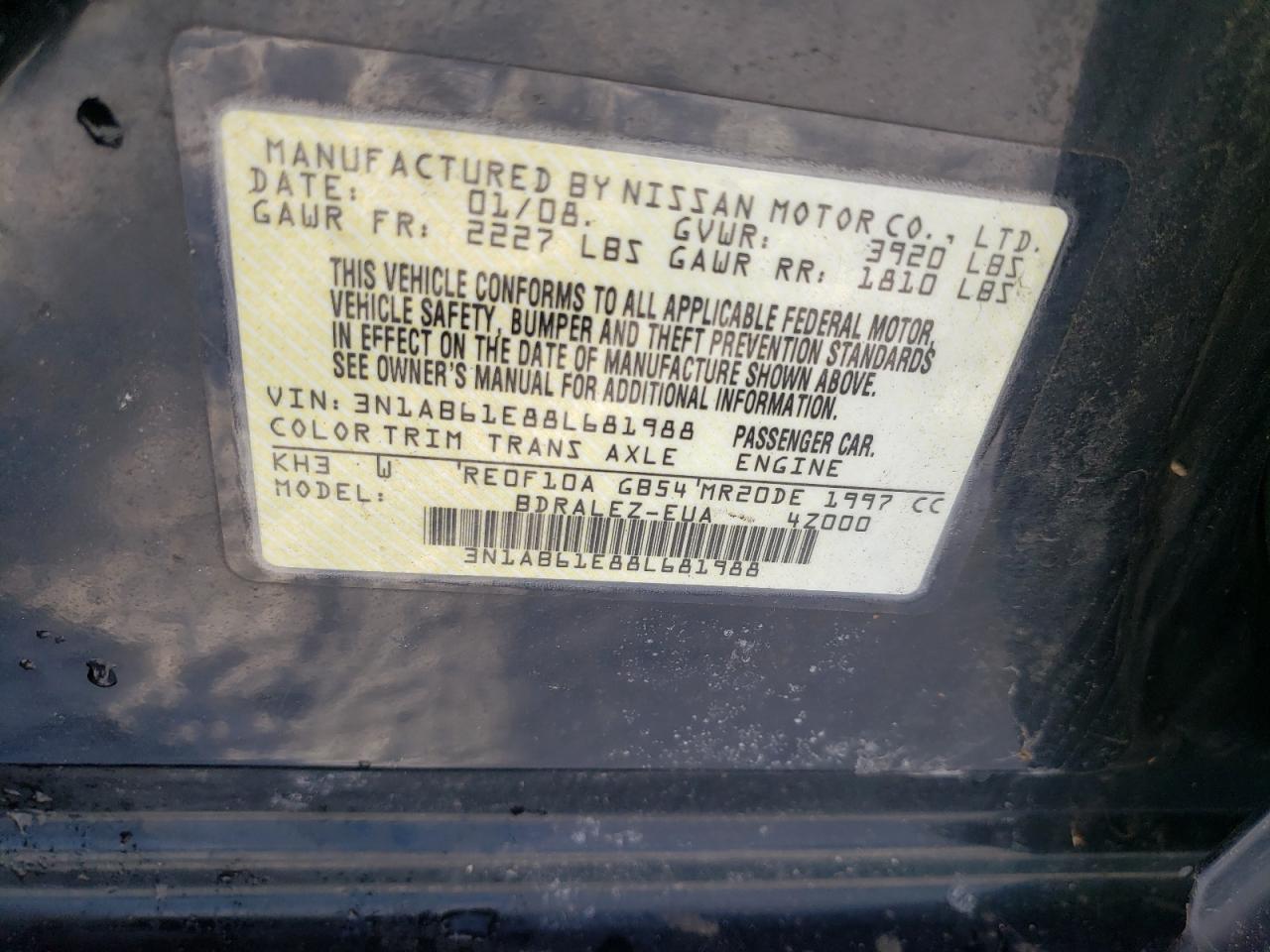 2008 Nissan Sentra - Image 12