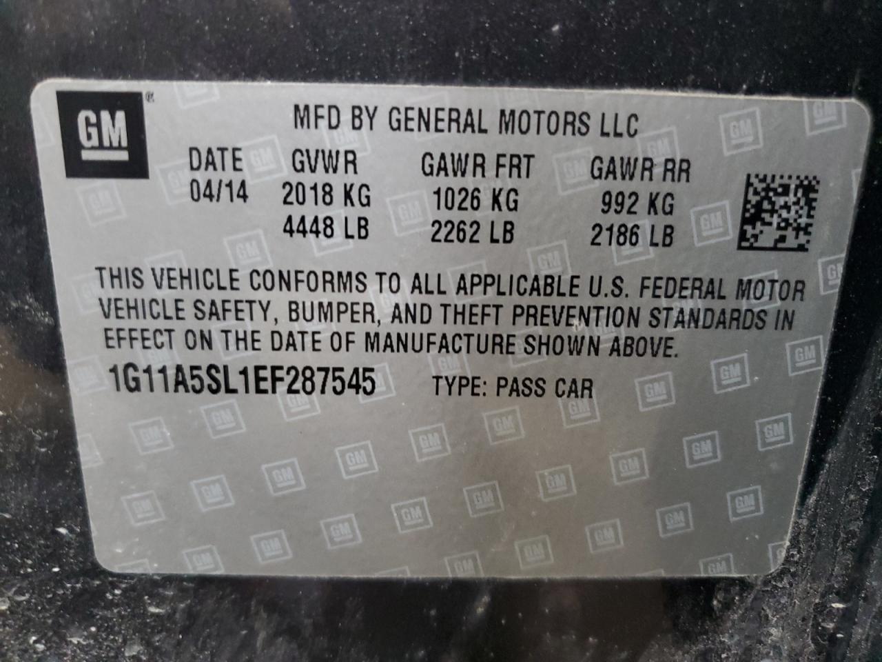 2014 Chevrolet Malibu - Image 12