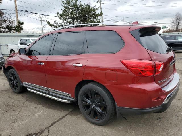  NISSAN PATHFINDER 2020 Красный