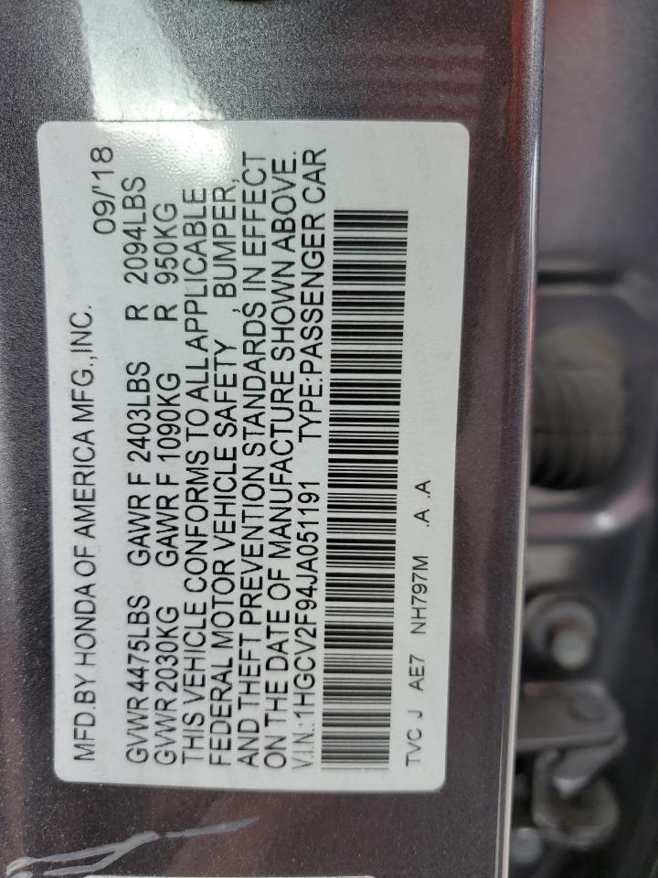 2018 Honda Accord - Image 13