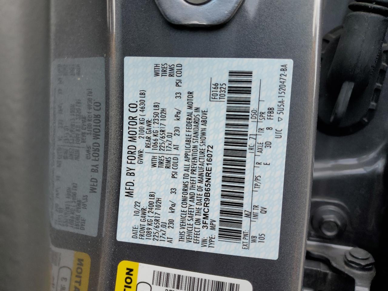 2022 Ford Bronco - Image 13