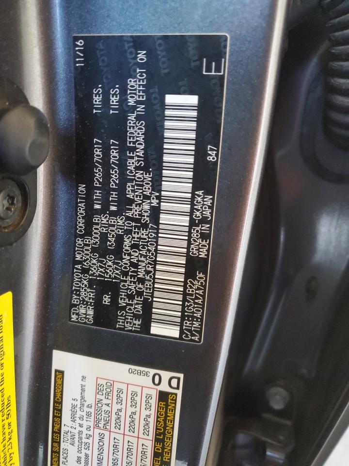 2016 Toyota 4Runner - Image 15