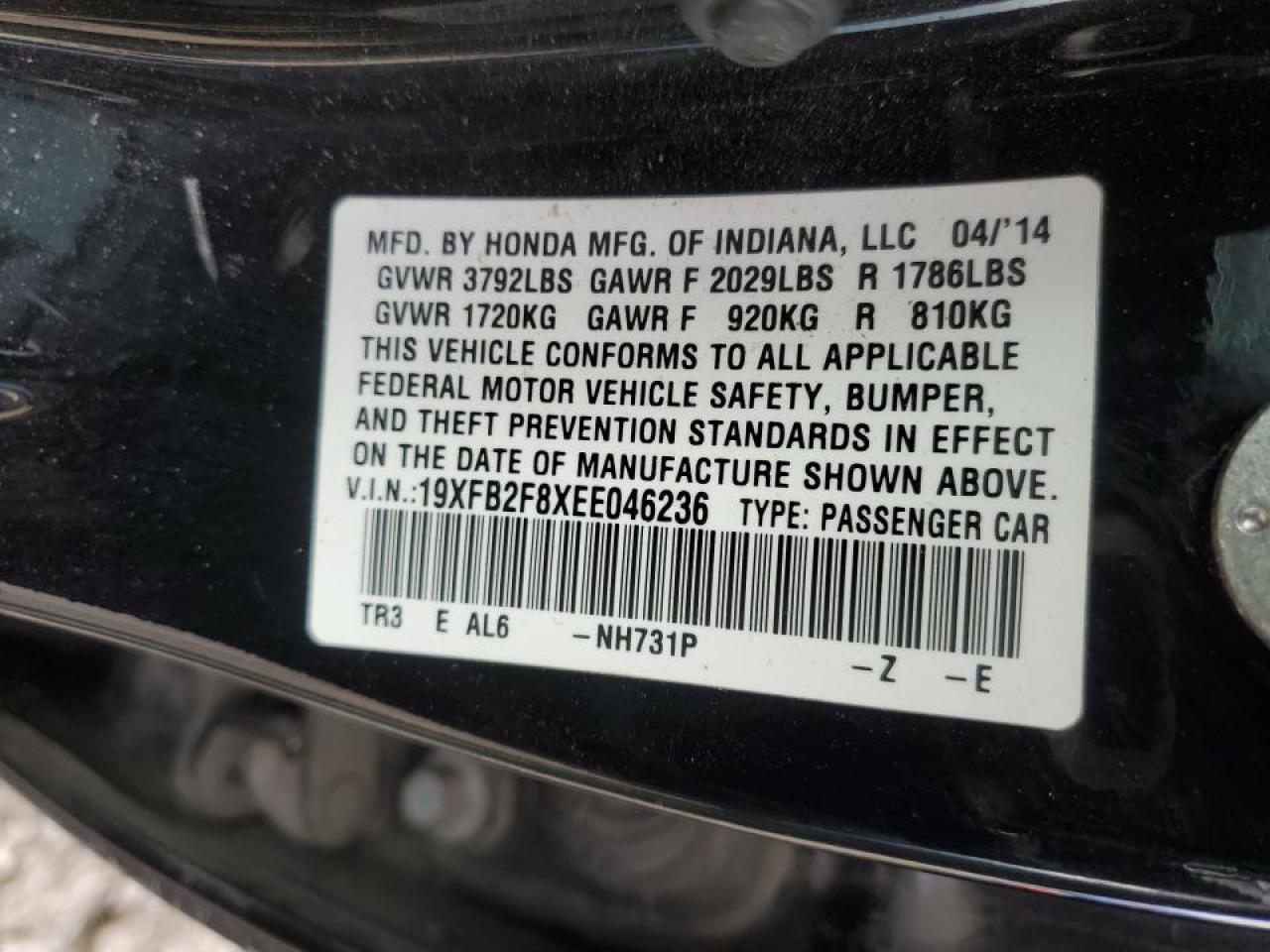 2014 Honda Civic - Image 13