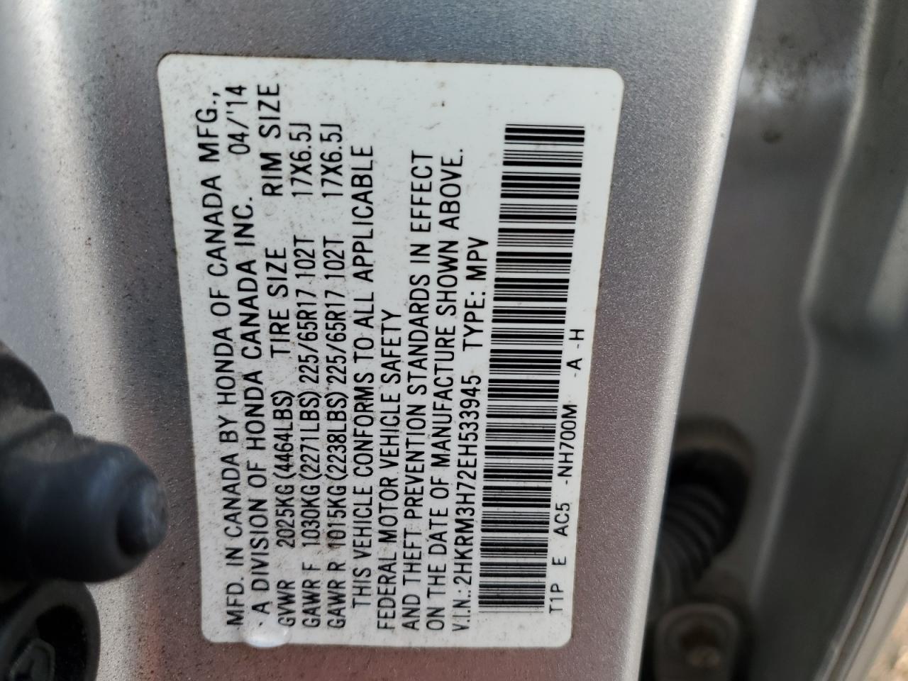 2014 Honda CR-V - Image 15