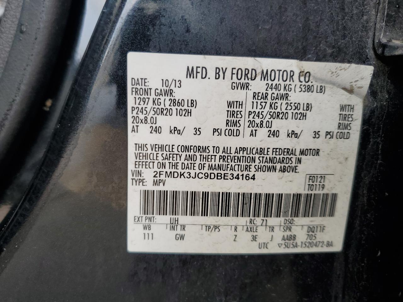 2013 Ford Edge - Image 13