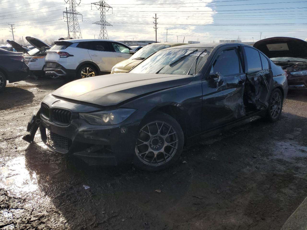 2014 Bmw 335 I за продажба в Elgin, IL - All Over