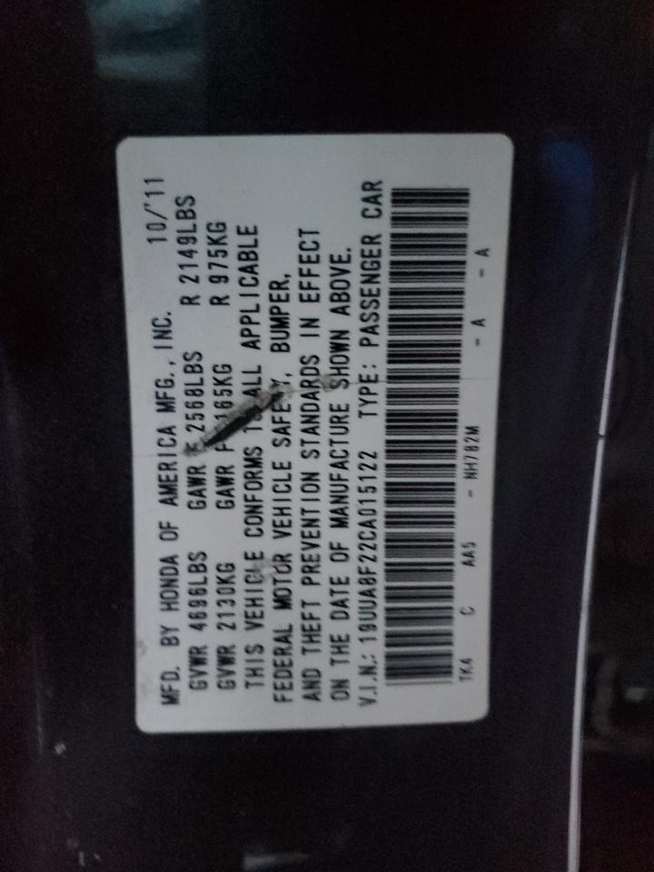 2012 Acura TL - Image 15