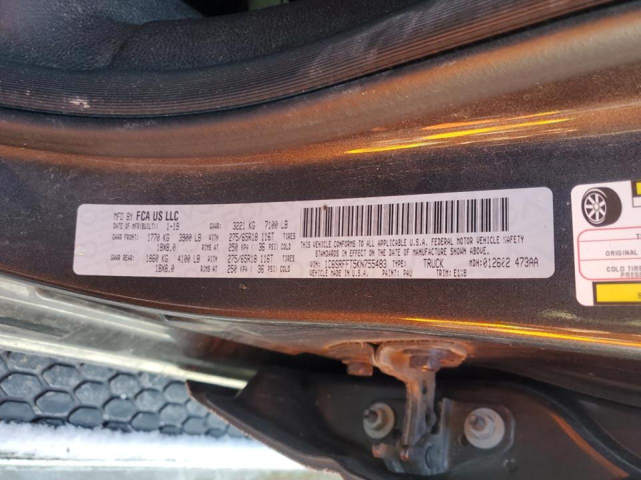 2019 RAM 1500 - Image 12