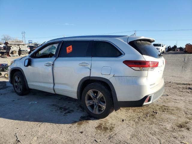  TOYOTA HIGHLANDER 2017 Білий