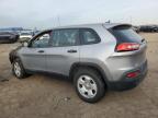 2014 Jeep Cherokee Sport de vânzare în Woodhaven, MI - Burn