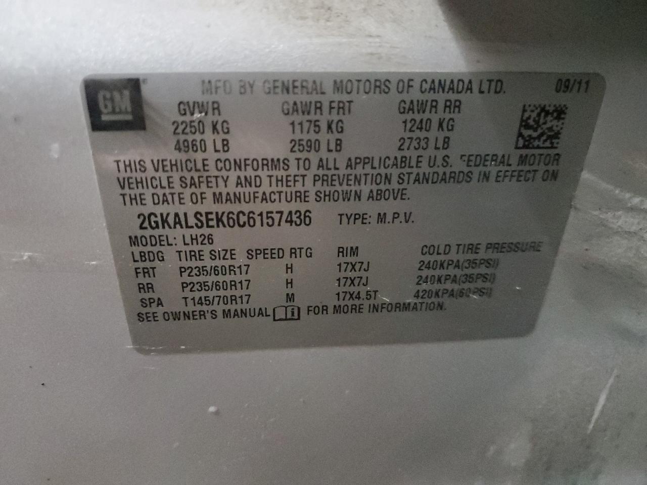 2012 GMC Terrain - Image 13