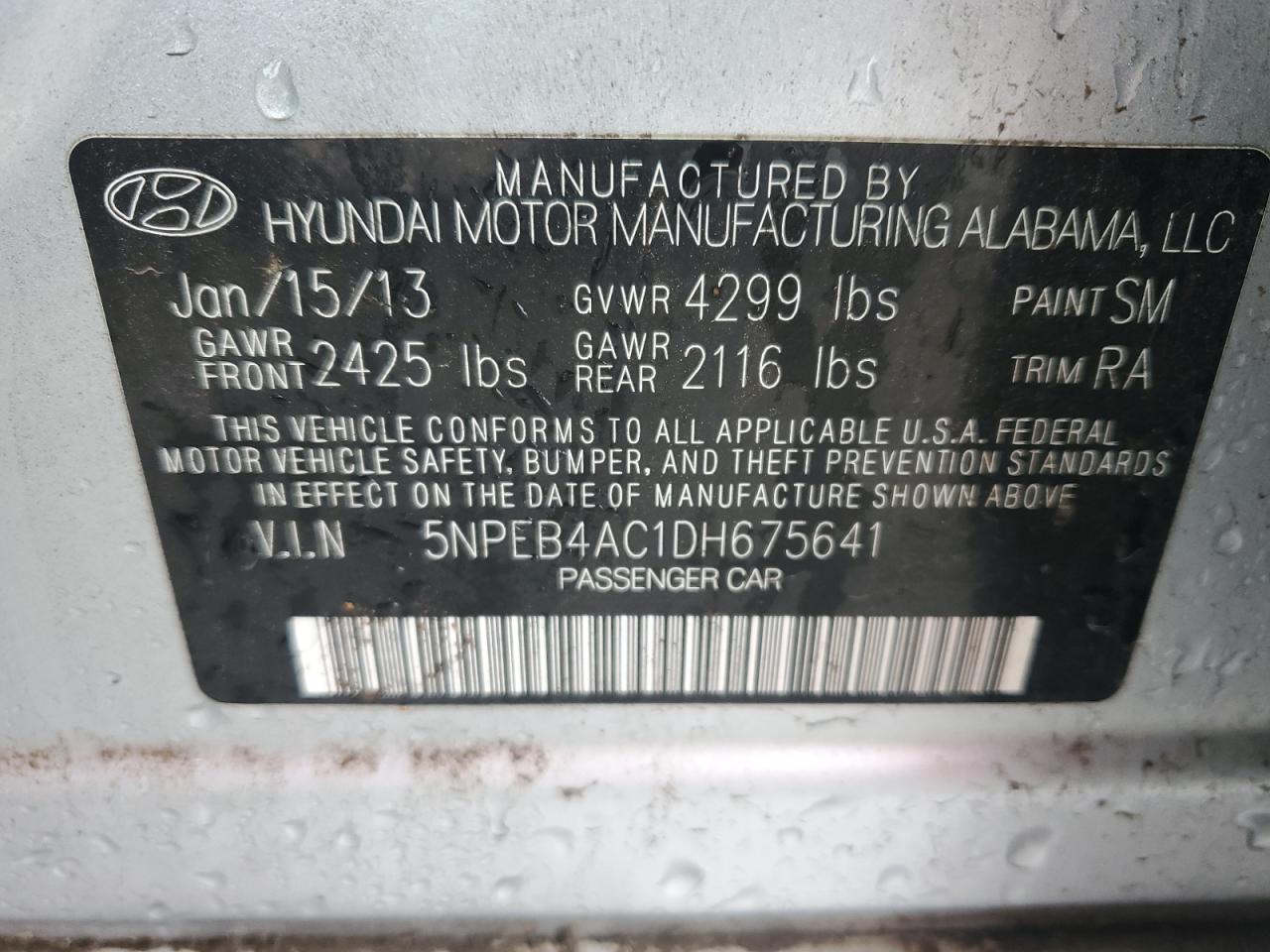 2013 Hyundai Sonata - Image 12