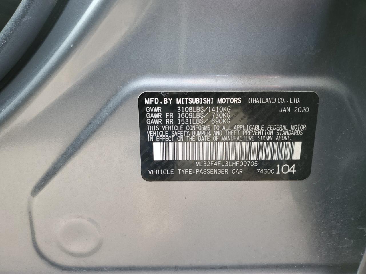 2020 Mitsubishi Mirage - Image 14