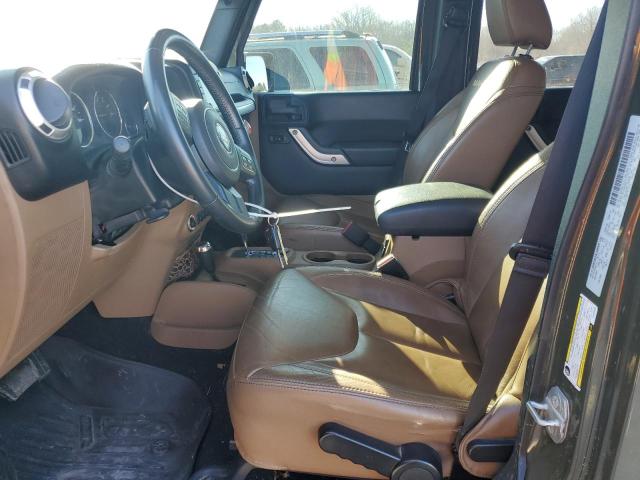 Паркетники JEEP WRANGLER 2015 Зеленый