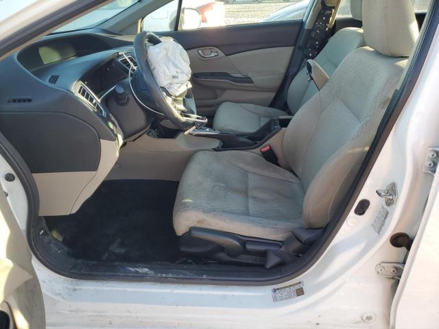 Sedans HONDA CIVIC 2014 White