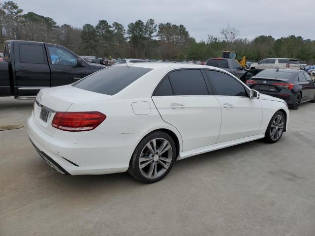 Sedans MERCEDES-BENZ E-CLASS 2014 Biały