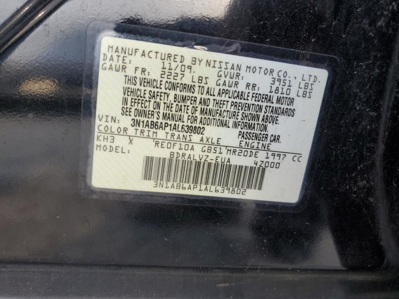 2010 Nissan Sentra - Image 12