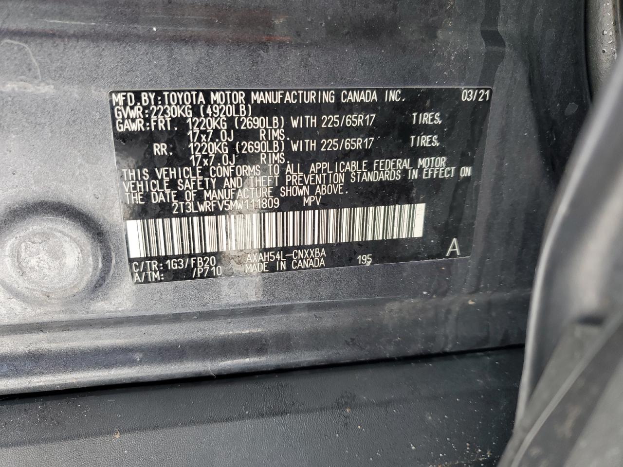 2021 Toyota RAV 4 - Image 13