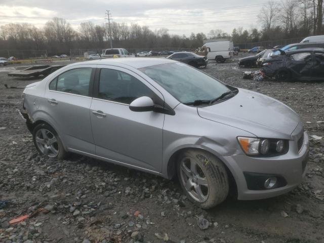  CHEVROLET SONIC 2014 Silver