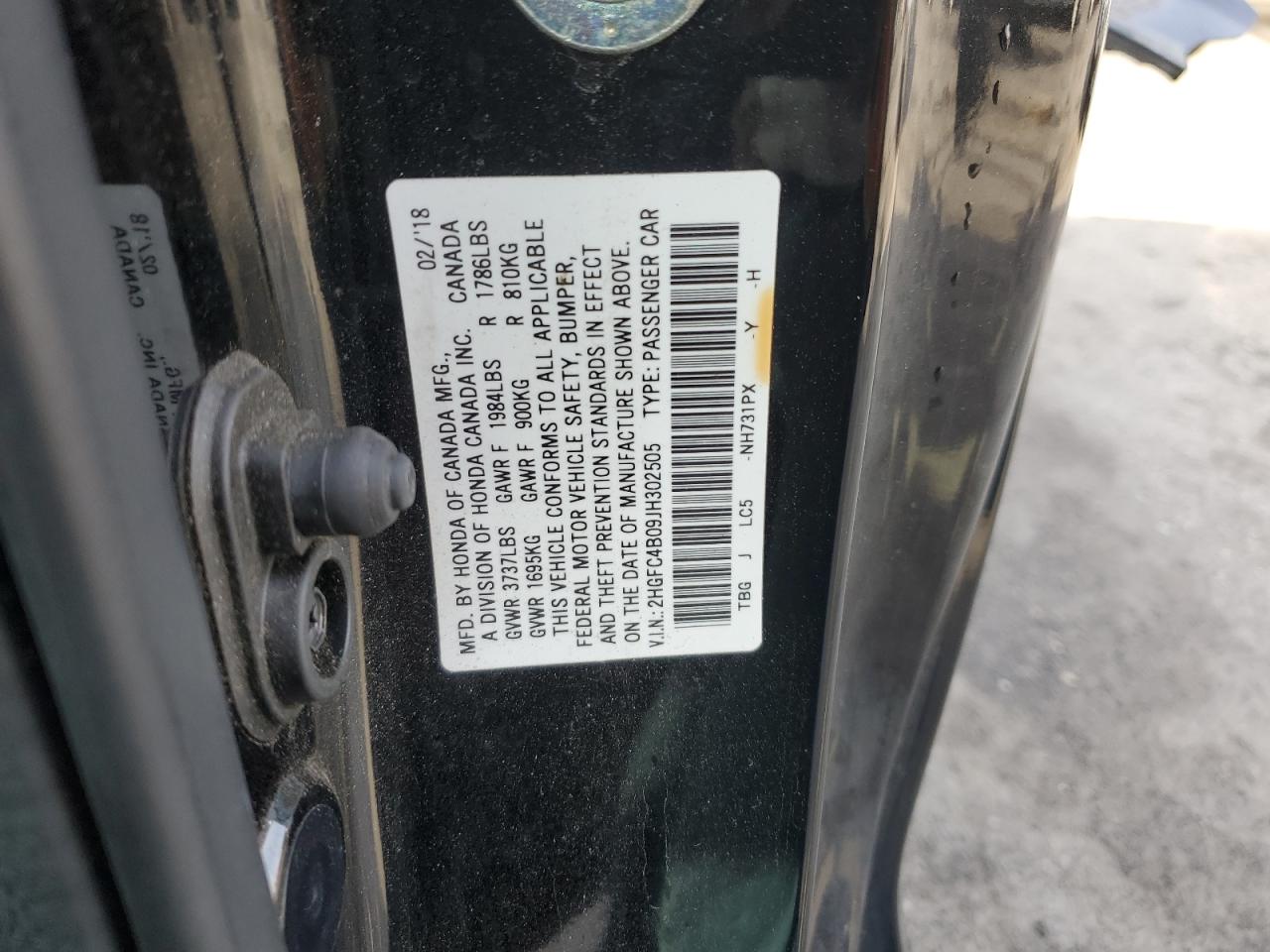 2018 Honda Civic - Image 12