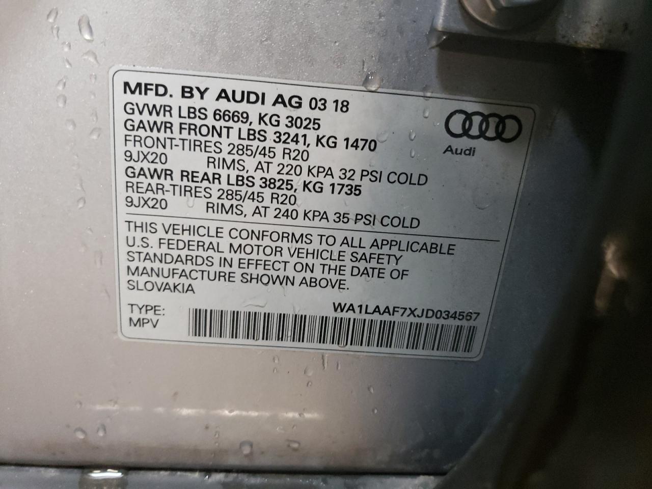 2018 Audi Q7 - Image 12