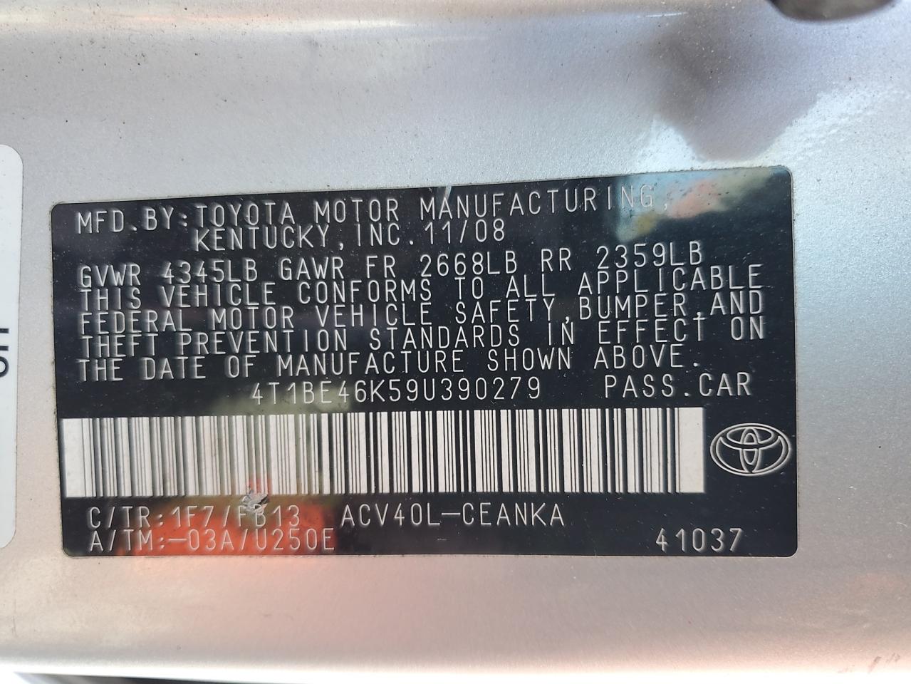 2009 Toyota Camry - Image 14