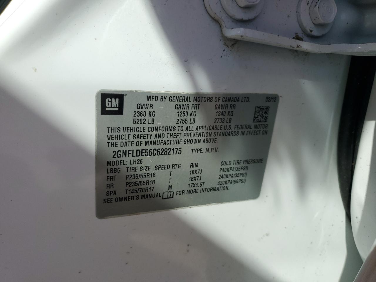 2012 Chevrolet Equinox - Image 14