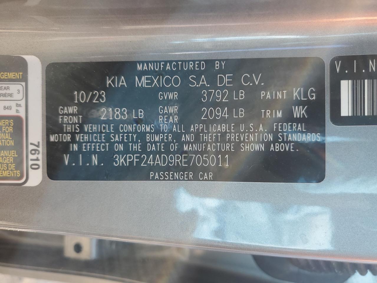 2024 Kia Forte - Image 13