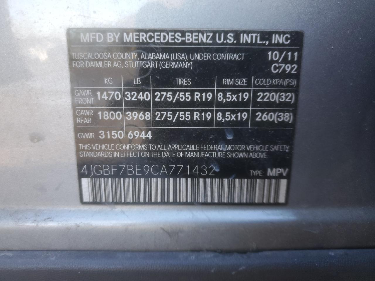 2012 Mercedes-Benz GL-klasse - Image 15