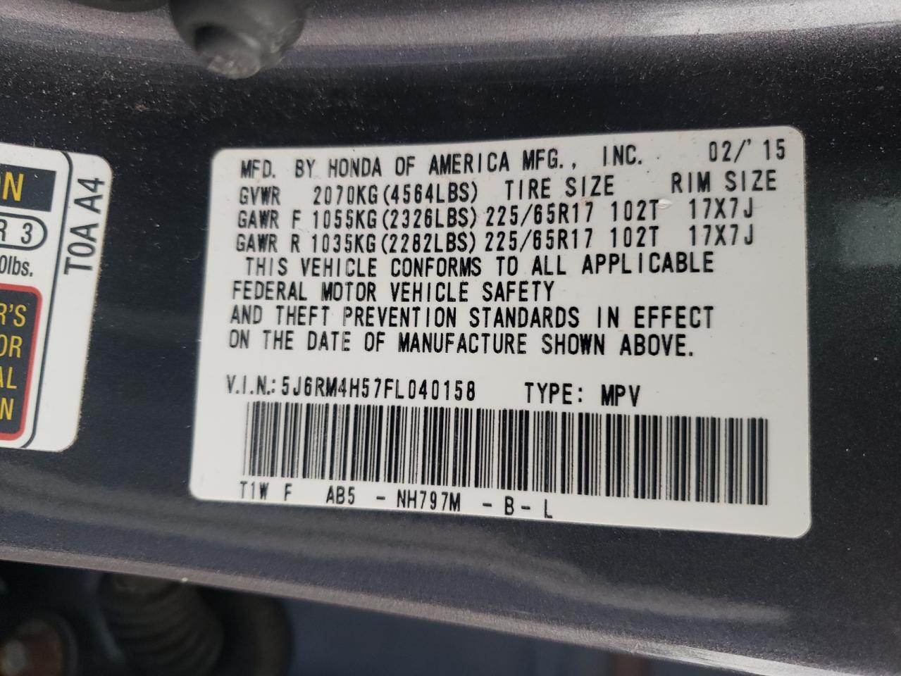 2015 Honda CR-V - Image 12