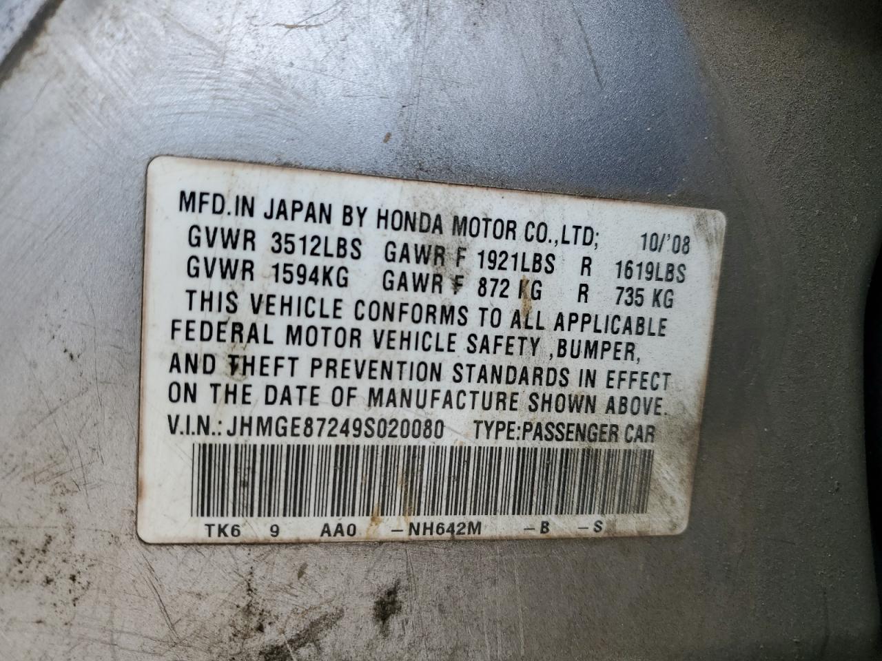 2009 Honda Fit - Image 14