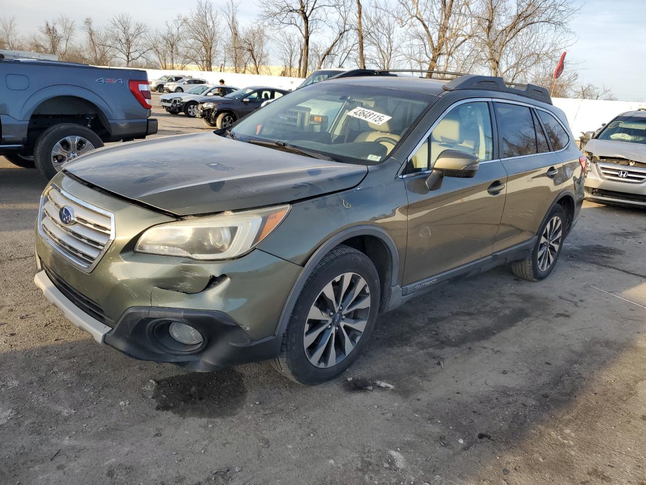 2015 Subaru Outback 2.5I Limited de vânzare în Bridgeton, MO - Front End